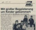 Zeitungsartikel vom 26.09.2001